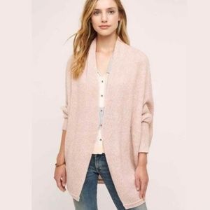 Anthro Sleeping on Snow Primula Cocoon Cardigan PR